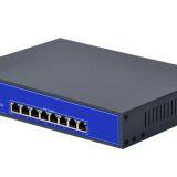 8 Port Full Gigabit 1000Mbps PoE Switches for Cctv Systems thumbnail-3