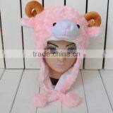 Fashion Plush Animal Hat thumbnail-4