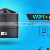 Factory Sale 360 Degree VR Waterproof Wifi Sport Camera Outdoor Mini Video Camera With Multifunctional thumbnail-5