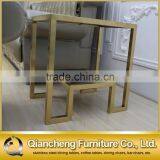 2016 Eurpean Style Brushed Golden Stainless Steel Side Table thumbnail-5