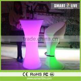 2013 artificial marble LED lighting bar counter; bar table furniture juice bar