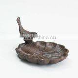 European Style Antique Cast Iron Round Bird Feeder thumbnail-1