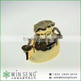 Sexy Lovely Small Gold Ceramic Bag Shape Piggy Bank for Decoration thumbnail-3