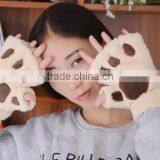 Winter Warm Animal Plush Gloves Cute thumbnail-4