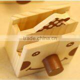 New Design Handmade Cartoon Wooden Pen Pot thumbnail-3