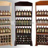 Best-selling Color Painting Large Wooden Wine Rack thumbnail-1