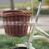 Cheap Removable Wicker Bicycle Front Basket thumbnail-3