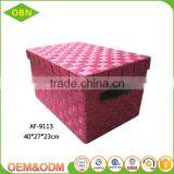 Large Durable Decorative Handmade Box Storage Basket thumbnail-1