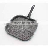 Non Stick Marbel Coating Multi-use Divided Frying Pan thumbnail-2