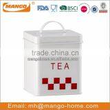 Square Metal Coffee Canister thumbnail-2