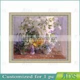 Wholesale New Designs Flowers Of Glass Painting thumbnail-4
