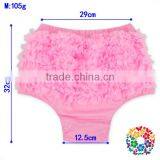 Plus Size Women Ruffle Bloomer Pink Organic Cotton Panties Wholesale Women Underwear thumbnail-6