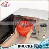 NBRSC Collapsable Make Pop Healthy Popcorn Microwave Popcorn Maker Popper Bowl Red thumbnail-4