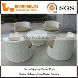 5PC Rattan Material Stacking Sofa Set Patio Wicker Furniture thumbnail-3