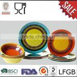 Customized Logo Print Plastic Dinner Set Melamine Tableware thumbnail-1