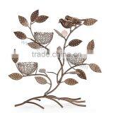 Metal Jewelry Tree Display Stand With 3 Bird Nest thumbnail-4