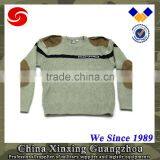 Police Security Blue Men and Woman Unisex Woolen Sweater Pullover thumbnail-4