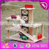 2017 New Products Funny Parking Toy Boys Wooden Garage Playset W04B051 thumbnail-3