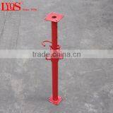 Red Powder Coating Steel Prop Light Duty Adjustable Post Shore
