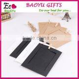 Paper Blank DIY Painting Picture Photo Frame Hanging Clips With Hemp Rope thumbnail-1