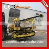 China Unique Engineering Small Hydraulic Tracked Drill KY100J for Limestone Blasthole/Borehole Drilling thumbnail-1