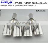 Car Part Best Price Exhaust System Exhaust Pipe Muffler Tip for B-enz Amg C200