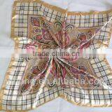 Emulation Silk Silk Square Scarf for All People thumbnail-5