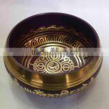 Best Selling Symbolic Colored Tibetan Healing Meditation Singing Bowl thumbnail-3
