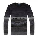 Fashion Wool/acrylic Crew Neck Jacquard Sweater Man , Cardigan Sweater thumbnail-1