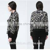 Autumn Short Style Animal Leopard All Over Printed Jacket Factory Price thumbnail-5