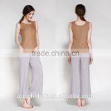 New Arrival Loose House Rayon Night Pants for Girls Wholesale thumbnail-5