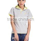 New Style 2016 Hood Gray Unisex Tshirts Bulk Blank t Shirts thumbnail-2