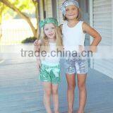Wholesale Popular 100% Cotton Baby Girls Shorts thumbnail-6