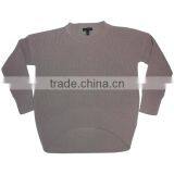 Ladies Long Sleeve Curved Hem Crew Neck Sweater (Garment Stock Lots/Apparel Stock/stocklots/Garment Apparel From Bangladesh) thumbnail-1