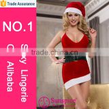 Popular free size christmas candy cane costume