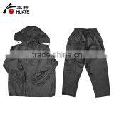 Personal Protective Euqipment Black Refelective Raincoat thumbnail-5