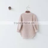 2016 Latest Cardigan Sweater Designs Kids Wool Handmade Sweater for Girls thumbnail-6