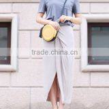 Zm35602a Fashion Girls Round Zipper Tassel Bag Small Crossbody Bags thumbnail-4