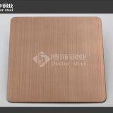 Wine Red HLsurface Stainless Steel Sheet ,color Decorative Stainless Steel Plate thumbnail-1