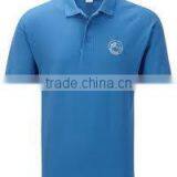 Men Black Leaf Printing Hawaii Polo Shirt thumbnail-1