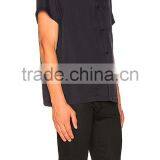 China Unique Design Men Casual Back Screen Printing Shirts thumbnail-5