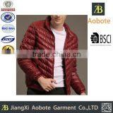 2015 BSCI Fastory High Quality Men Puffy Down Jacket thumbnail-1