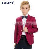 ELPA 2016 New Fashion Notch Lapel Single Breasted Double Back Vent Cotton Boys Blazer thumbnail-2