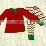 2017 New Design Comfort Kids Green Striped Family Christmas Pajamas Baby Toddler New Year Children Pajamas Sets thumbnail-3