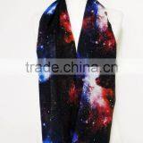 Space Galaxy Infinity Scarf Loop Scarf Circle Scarf Spring Summer Fall Winter Session Gift Ideas for Her Girlfriend Wife thumbnail-3