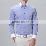 Long Sleeve Double Collar Fancy Shirts for Men Wholesale Men's Shirts thumbnail-4