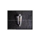 Natural clear crystal point wand, clear quartz point