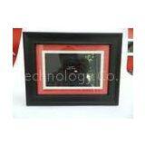 Fashion 7 Inch Wooden Desktop LCD Digital Photo Frame For Friendship / Wedding