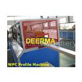 Professional Door Architrave WPC Profile Production Line With Twin Screw Extruder