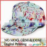 OEM Custom Digital Printing Peaked Cap